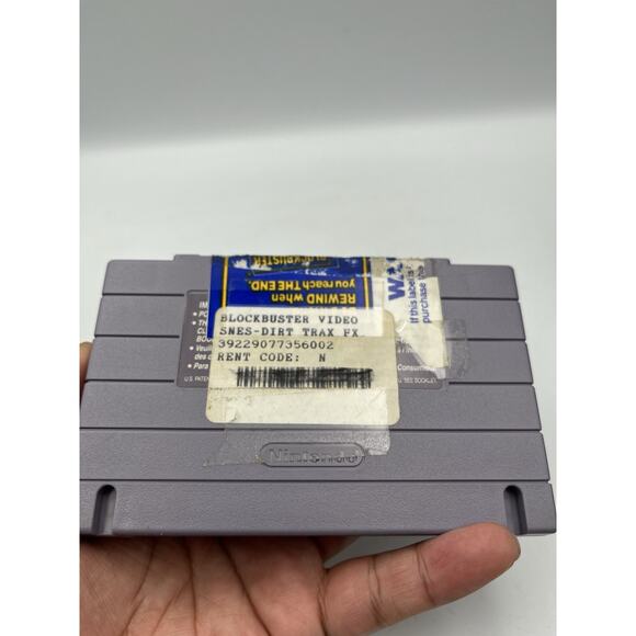 Dirt Trax FX (Super Nintendo Entertainment System, 1995) TESTED - Picture 5 of 6